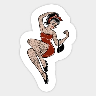 Inked Mama Sticker